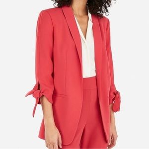 Express Tie Sleeve Blazer